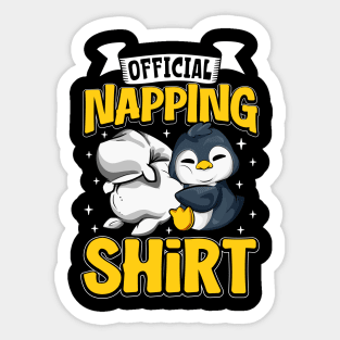 Penguin - Official Napping Sticker